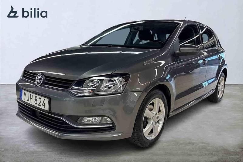 Mörkgrå (grå) Begagnad 2017 VW Polo Halvkombi | 139 900 kr (Marknadspris) - Bild 1/1