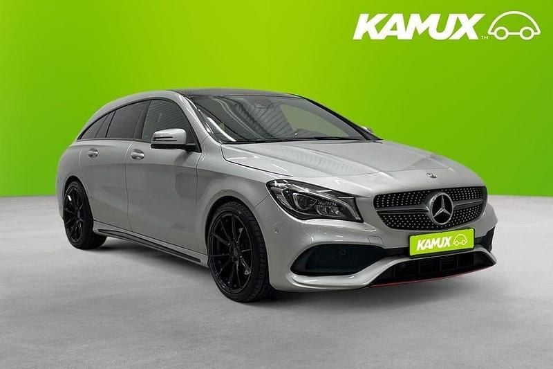 Begagnad Mercedes CLA200 Shooting Brake AMG 136 HK (100 kW) 2018 Silver/grå Kombi