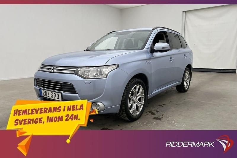 Lblå Begagnad 2014 Mitsubishi Outlander SUV | 104 800 kr (Marknadspris) - Bild 1/3