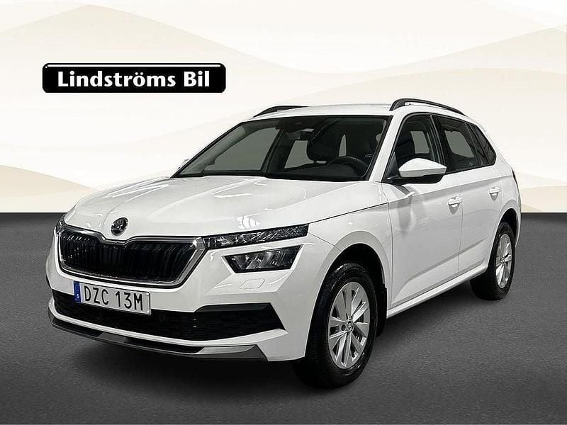 Vit Begagnad 2023 Skoda Kamiq Ambition SUV | 204 900 kr (Marknadspris) - Bild 1/3