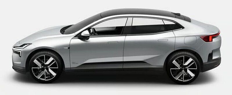 Silver Ny 2024 Polestar 4 Long Range Single Motor SUV | 712 000 kr - Bild 1/1