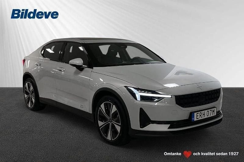 Silver Begagnad 2022 Polestar 2 Plus Halvkombi | 329 900 kr (Superpris) - Bild 1/4
