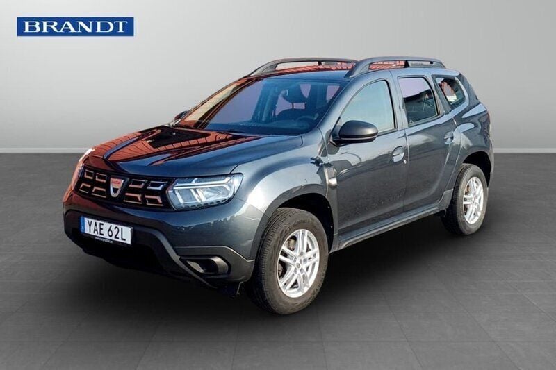 Mörkgrå (grå) Begagnad 2022 Dacia Duster Essentiel SUV | 129 900 kr (Marknadspris) - Bild 1/4