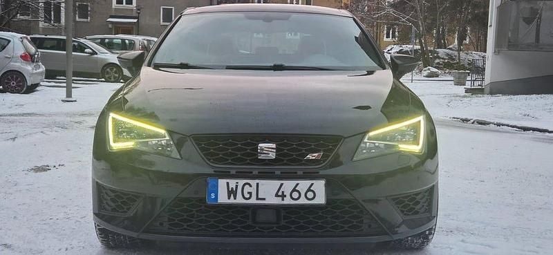 Begagnad Seat Leon CUPRA 265 HK (194 kW) 2015 Svart