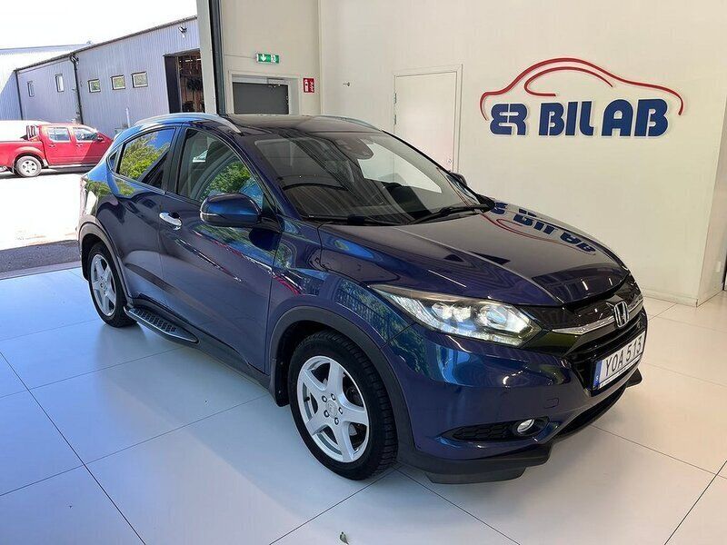 Blå Begagnad 2017 Honda HR-V Executive SUV | 139 900 kr (Marknadspris) - Bild 1/4