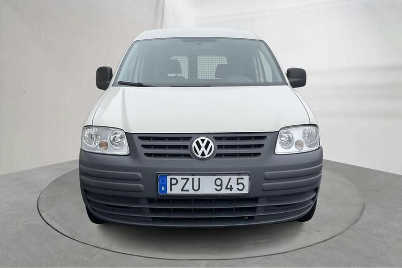 Begagnad VW Caddy 80 HK (58 kW) 2009 Vit Minibuss