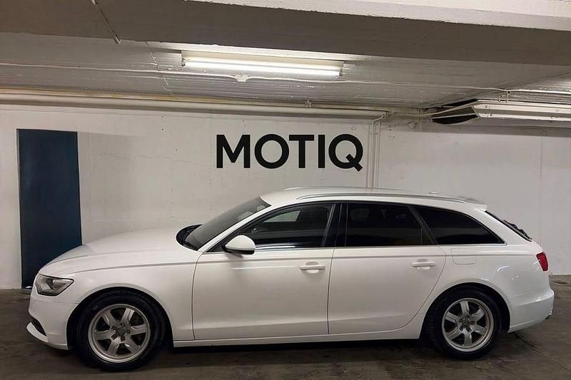 Vit Begagnad 2013 Audi A6 Ambition Kombi | 109 900 kr (Bra pris) - Bild 1/4
