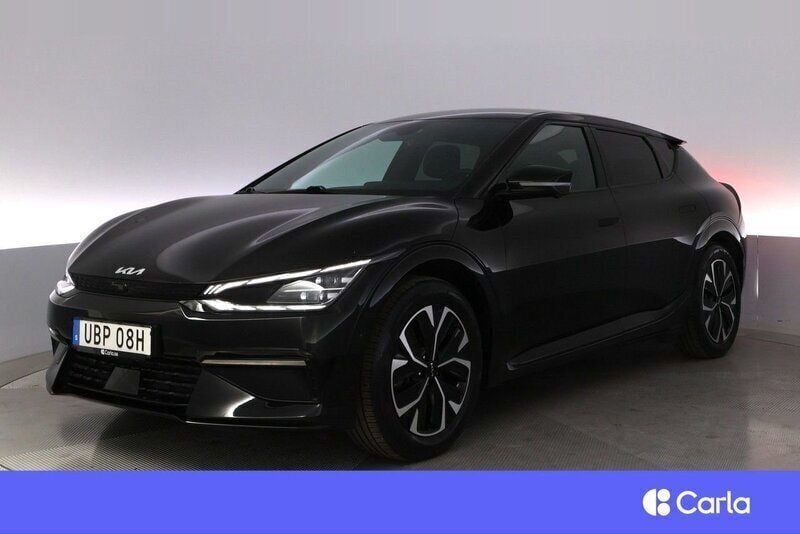 Svart Begagnad 2022 Kia EV6 3 SUV | 447 900 kr (Bra pris) - Bild 1/4