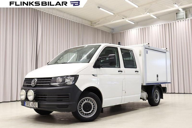 Vit Begagnad 2019 VW T6.1 Van | 199 900 kr (Marknadspris) - Bild 1/4