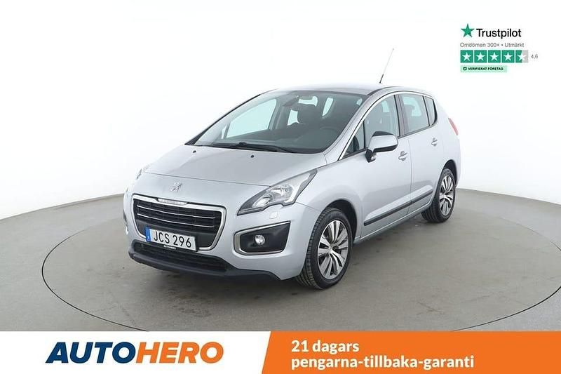 Grå Begagnad 2015 Peugeot 3008 Kombi | 85 000 kr (Marknadspris) - Bild 1/4