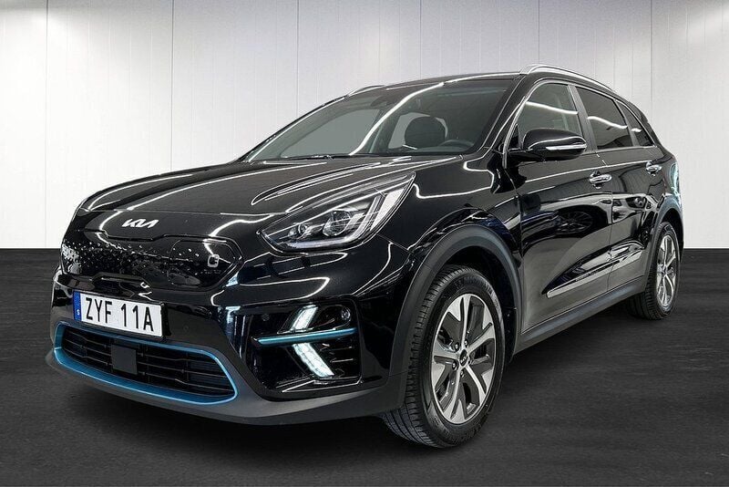 Svart Begagnad 2022 Kia e-Niro 2 SUV | 289 000 kr (Marknadspris) - Bild 1/4