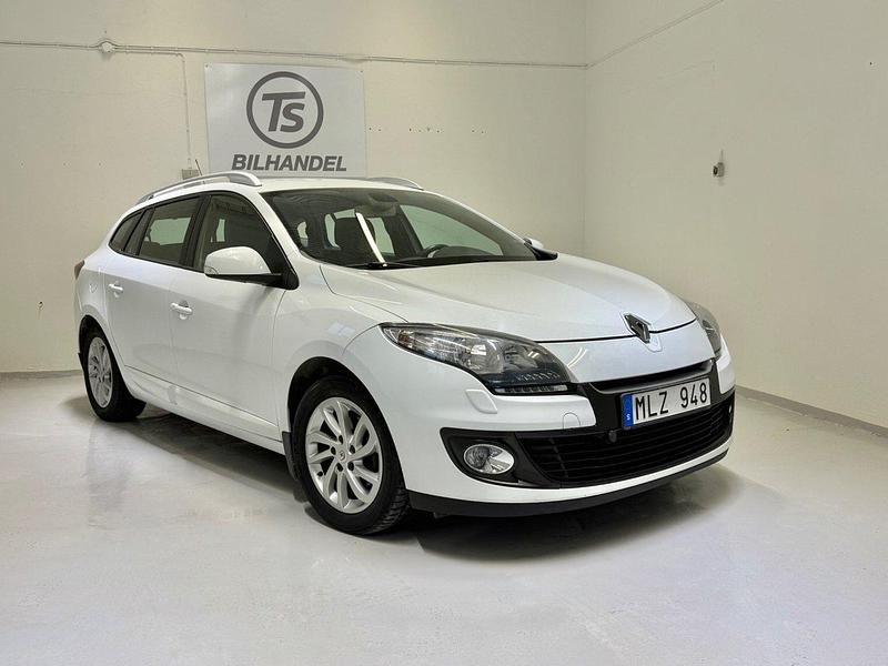 Vit Begagnad 2014 Renault Mégane GrandTour Kombi | 59 900 kr (Marknadspris) - Bild 1/4