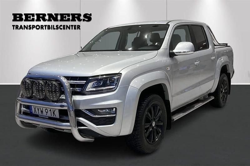 Silver Begagnad 2019 VW Amarok Highline Pickup | 359 900 kr (Superpris) - Bild 1/4