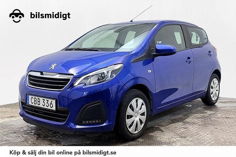 Begagnad Peugeot 108 72 HK (52 kW) 2020 Blå Halvkombi