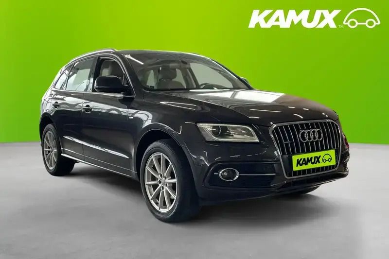 Silver/grå Begagnad 2017 Audi Q5 S-Line SUV | 259 900 kr (Superpris) - Bild 1/4