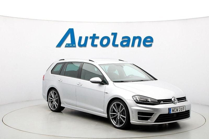 Silver Begagnad 2016 VW Golf VII R Kombi | 229 900 kr (Marknadspris) - Bild 1/3