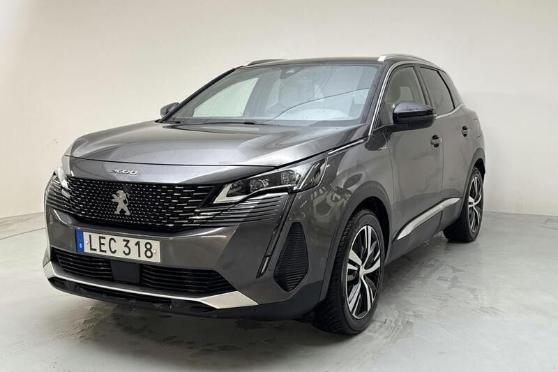 Grå Begagnad 2021 Peugeot 3008 GT Sedan | 249 000 kr - Bild 1/4