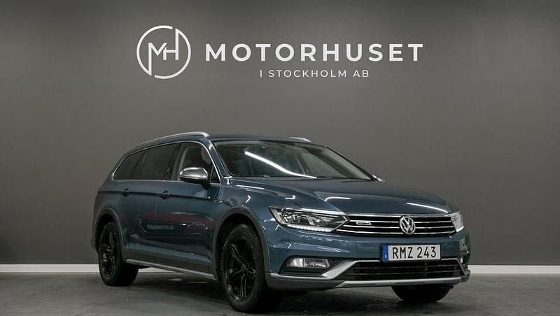 Begagnad VW Passat Alltrack 190 HK (139 kW) 2017 Blå Kombi
