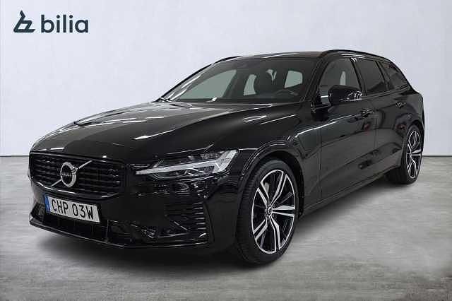 Svart Begagnad 2021 Volvo V60 R-Design Kombi | 339 900 kr (Marknadspris) - Bild 1/4