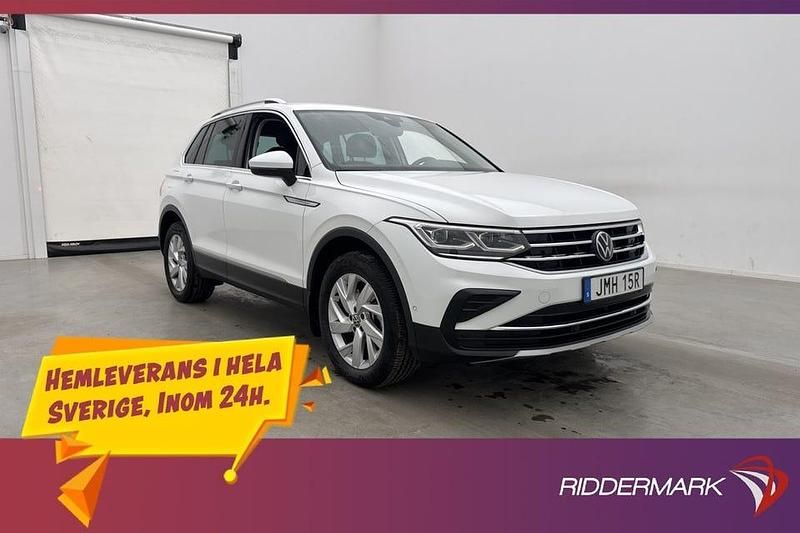 Vit Begagnad 2023 VW Tiguan SUV | 389 800 kr (Marknadspris) - Bild 1/3