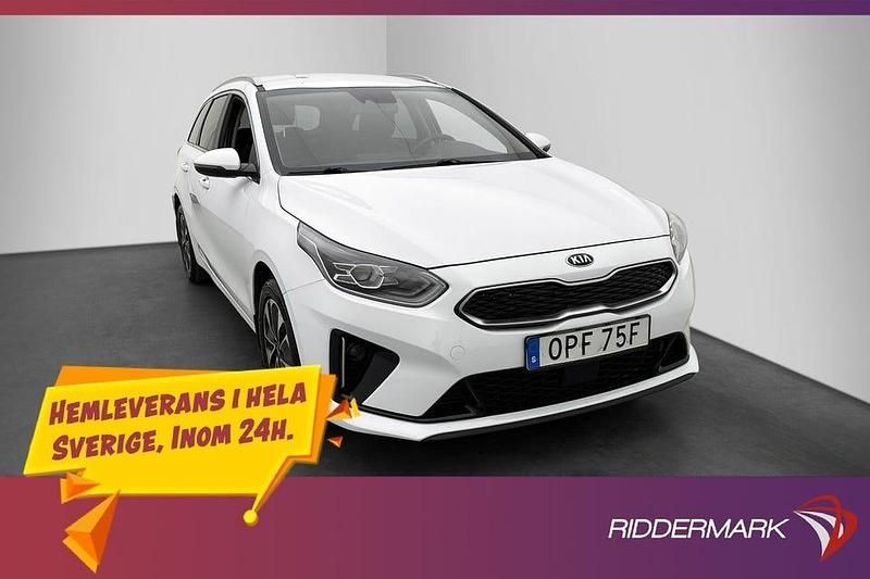 Vit Begagnad 2021 Kia Ceed Sportswagon Advance Kombi | 184 900 kr (Marknadspris) - Bild 1/3