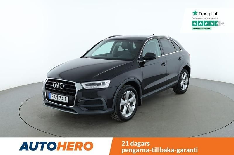 Svart Begagnad 2015 Audi Q3 SUV | 172 000 kr (Lite dyr) - Bild 1/4
