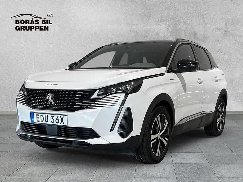 Vit Begagnad 2022 Peugeot 3008 GT SUV | 275 000 kr (Marknadspris) - Bild 1/4