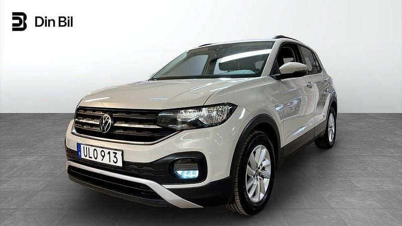 Grå Begagnad 2022 VW T-Cross Life SUV | 189 900 kr (Marknadspris) - Bild 1/4