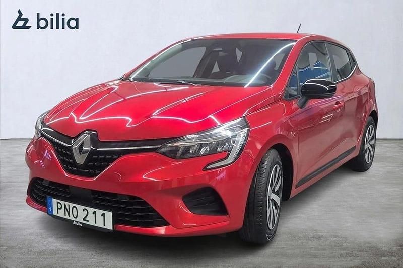 Röd Begagnad 2022 Renault Clio V Equilibre Halvkombi | 139 000 kr (Marknadspris) - Bild 1/3