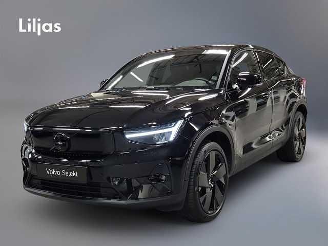 Svart Begagnad 2024 Volvo EC40 Performance SUV | 494 900 kr (Marknadspris) - Bild 1/2