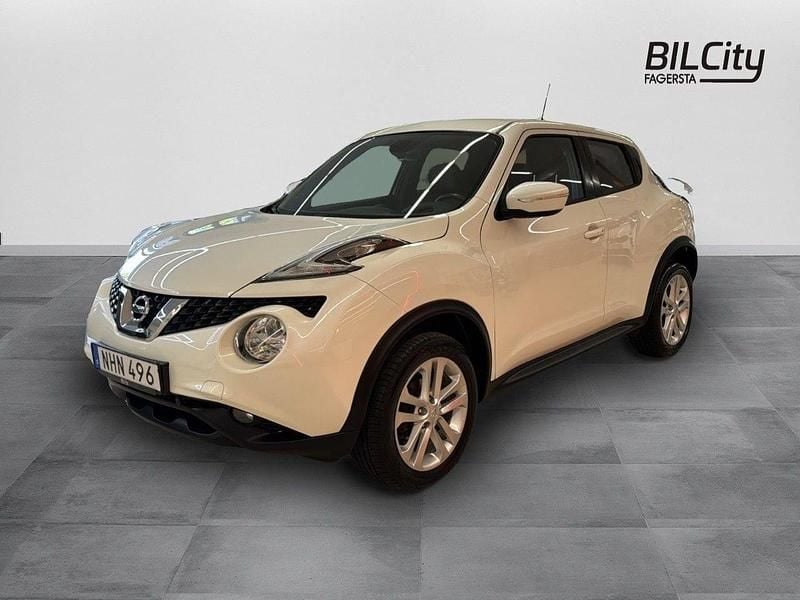 Vit Begagnad 2017 Nissan Juke SUV | 139 900 kr (Lite dyr) - Bild 1/4