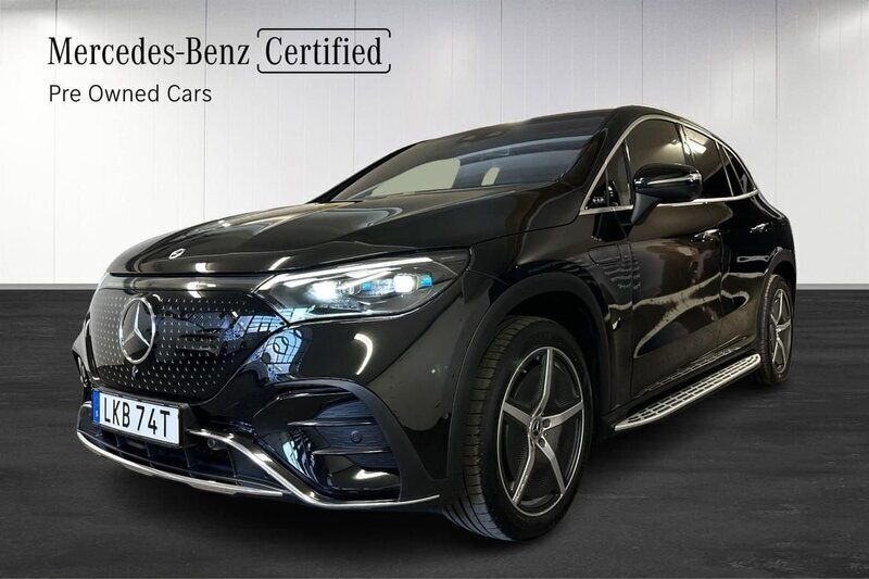 Svart Begagnad 2023 Mercedes EQE500 AMG SUV | 768 700 kr - Bild 1/4