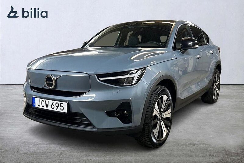 Grå Begagnad 2023 Volvo EC40 Plus SUV | 349 900 kr (Bra pris) - Bild 1/3