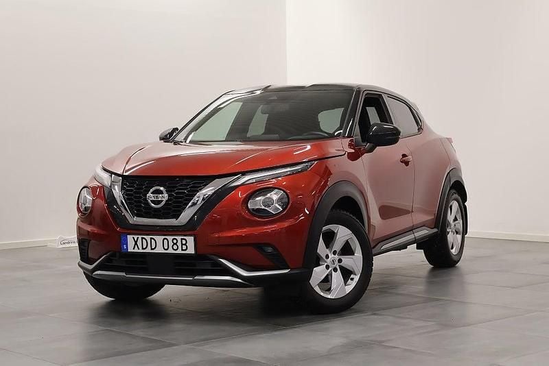 Röd Begagnad 2019 Nissan Juke SUV | 189 900 kr (Lite dyr) - Bild 1/4