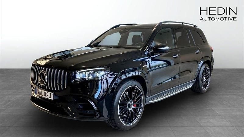 Svart (black) Begagnad 2023 Mercedes GLS63 AMG SUV | 1 375 000 kr - Bild 1/4
