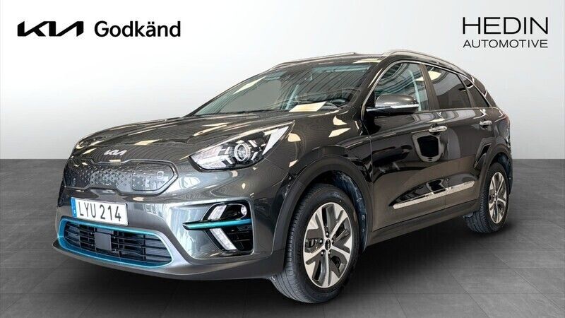 Grå (grey) Begagnad 2021 Kia e-Niro Advance SUV | 269 900 kr (Bra pris) - Bild 1/4