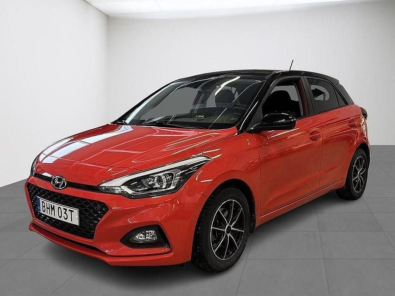 Röd Begagnad 2020 Hyundai i20 | 169 800 kr (Marknadspris) - Bild 1/4