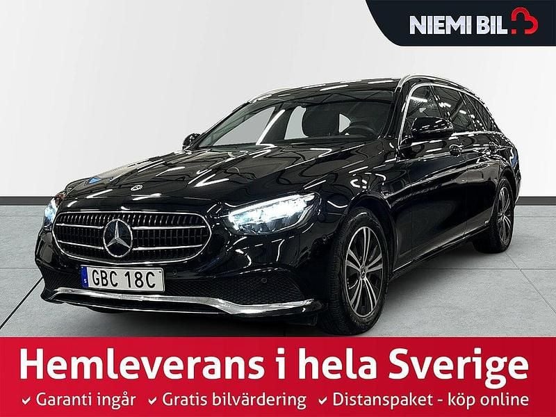 Svart Begagnad 2022 Mercedes E220 Kombi | 389 900 kr (Bra pris) - Bild 1/3
