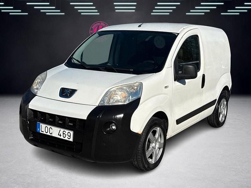 Vit Begagnad 2010 Peugeot Bipper Van | 34 900 kr (Marknadspris) - Bild 1/4