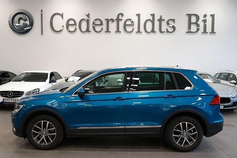 Ljusblå Begagnad 2016 VW Tiguan SUV | 209 800 kr (Lite dyr) - Bild 1/4