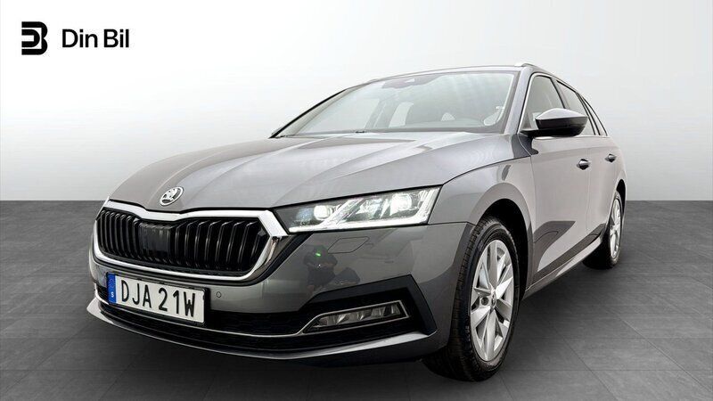 Grå Begagnad 2023 Skoda Octavia Style Kombi | 296 900 kr (Marknadspris) - Bild 1/4