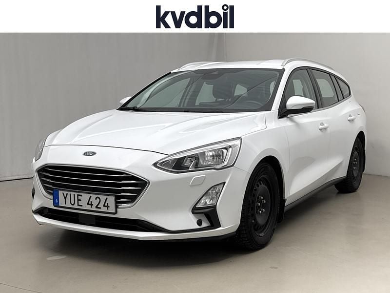 Vit Begagnad 2019 Ford Focus Kombi | 114 900 kr - Bild 1/3