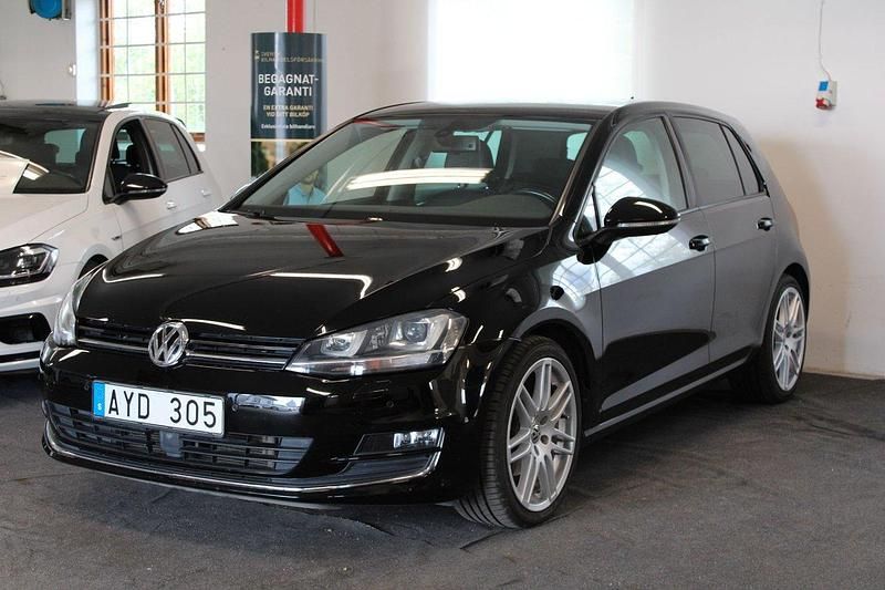 Svart Begagnad 2013 VW Golf VII GT Halvkombi | 169 900 kr (Lite dyr) - Bild 1/4