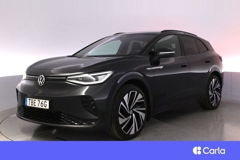 Mörkgrå Begagnad 2022 VW ID.4 GTX SUV | 354 900 kr (Bra pris) - Bild 1/3