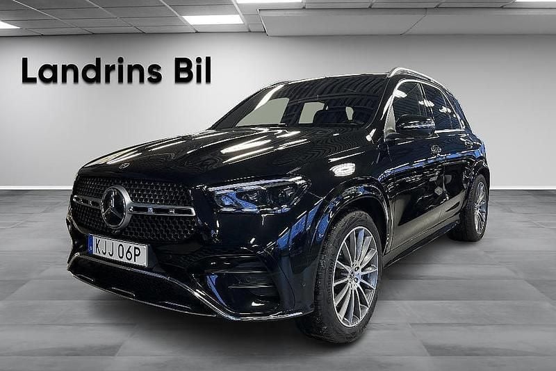 Svart Begagnad 2025 Mercedes GLE350 AMG line SUV | 949 900 kr (Marknadspris) - Bild 1/4