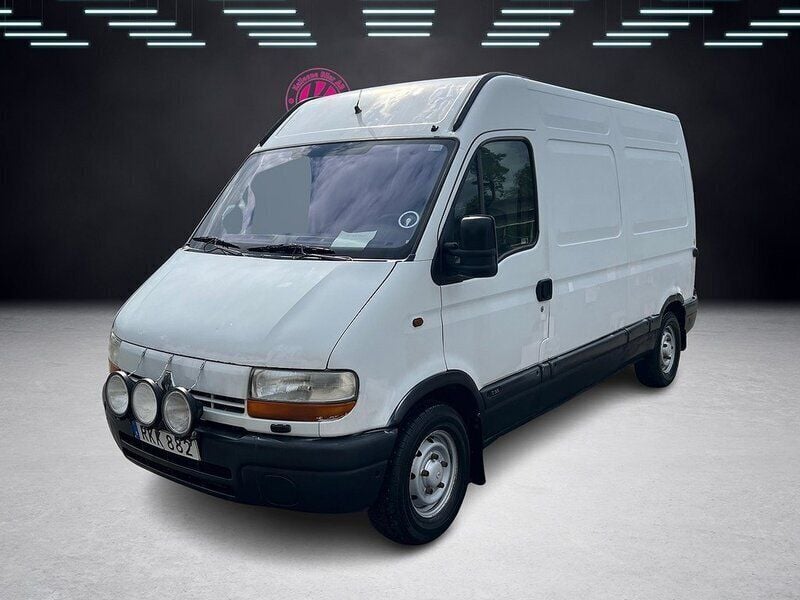 Vit Begagnad 2000 Renault Master Van | 69 900 kr - Bild 1/4