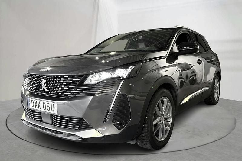 Grå Begagnad 2021 Peugeot 3008 GT-line | 219 000 kr (Bra pris) - Bild 1/4