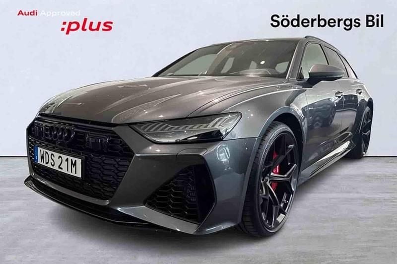 Grå Ny 2024 Audi RS6 Performance Kombi | 1 570 000 kr (Bra pris) - Bild 1/1