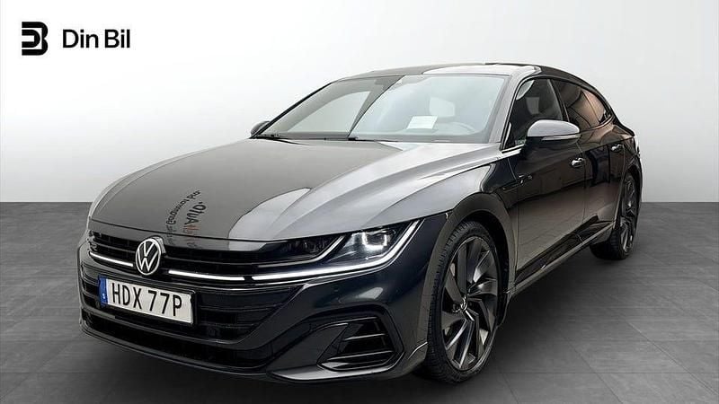Mörkgrå Begagnad 2021 VW Arteon R-line Sedan | 339 900 kr (Lite dyr) - Bild 1/4