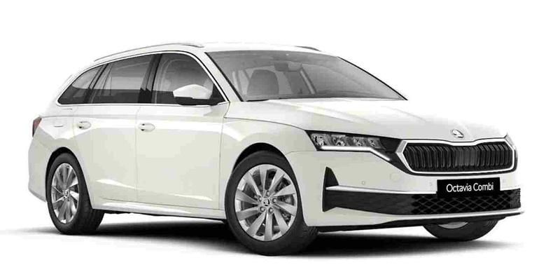 Vit Ny 2025 Skoda Octavia Kombi | 362 000 kr (Marknadspris) - Bild 1/1